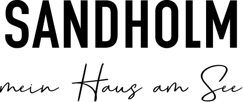 Logo Sandholm - mein Haus am See